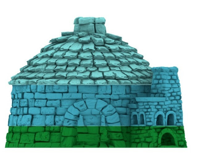 Kitchen & Oven - Cooking Hut - Appliance Building Terrain - Culinary Shack