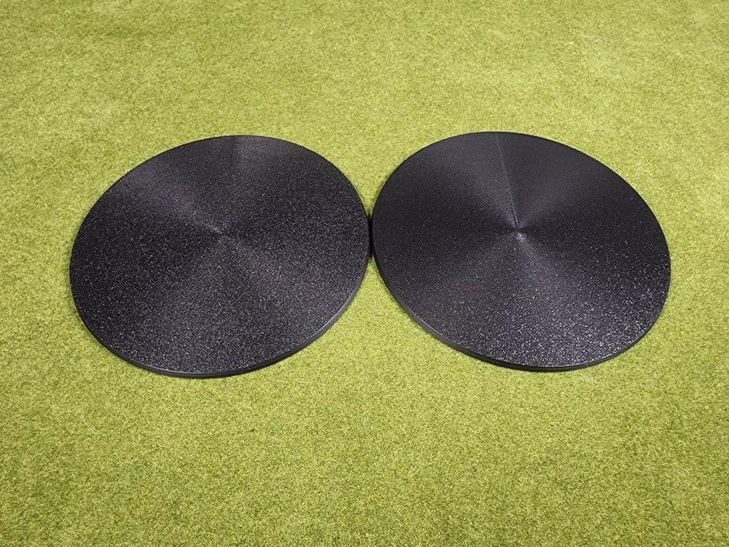 160mm Round Bases - Plain Beveled Bases - Wargaming Old School Bases
