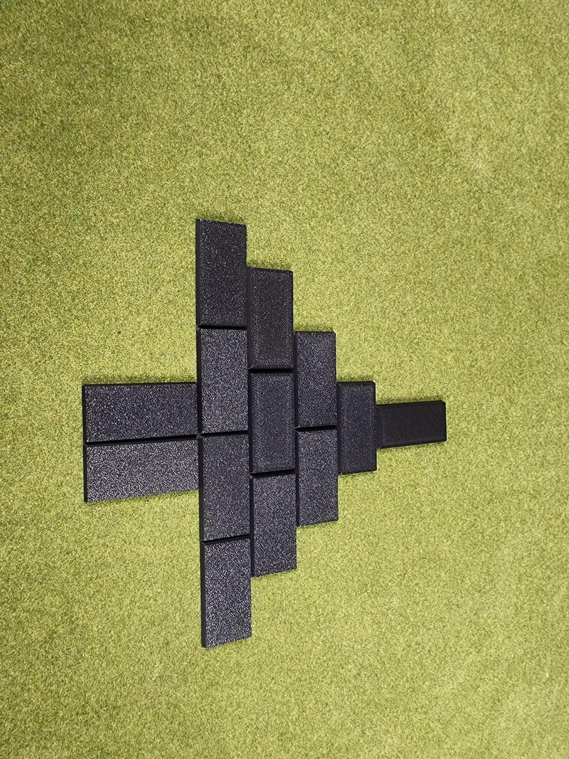 25x50mm Square Bases - Plain Beveled Bases - Wargaming Old School Bases
