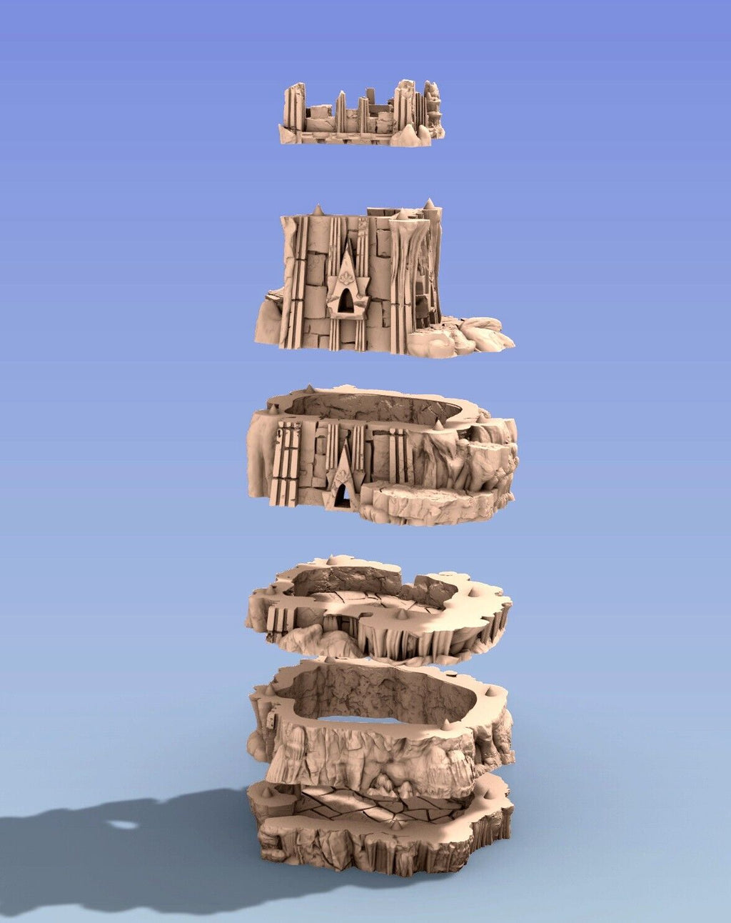 Dark Elf Tower Ruins & Underdark Road Extras