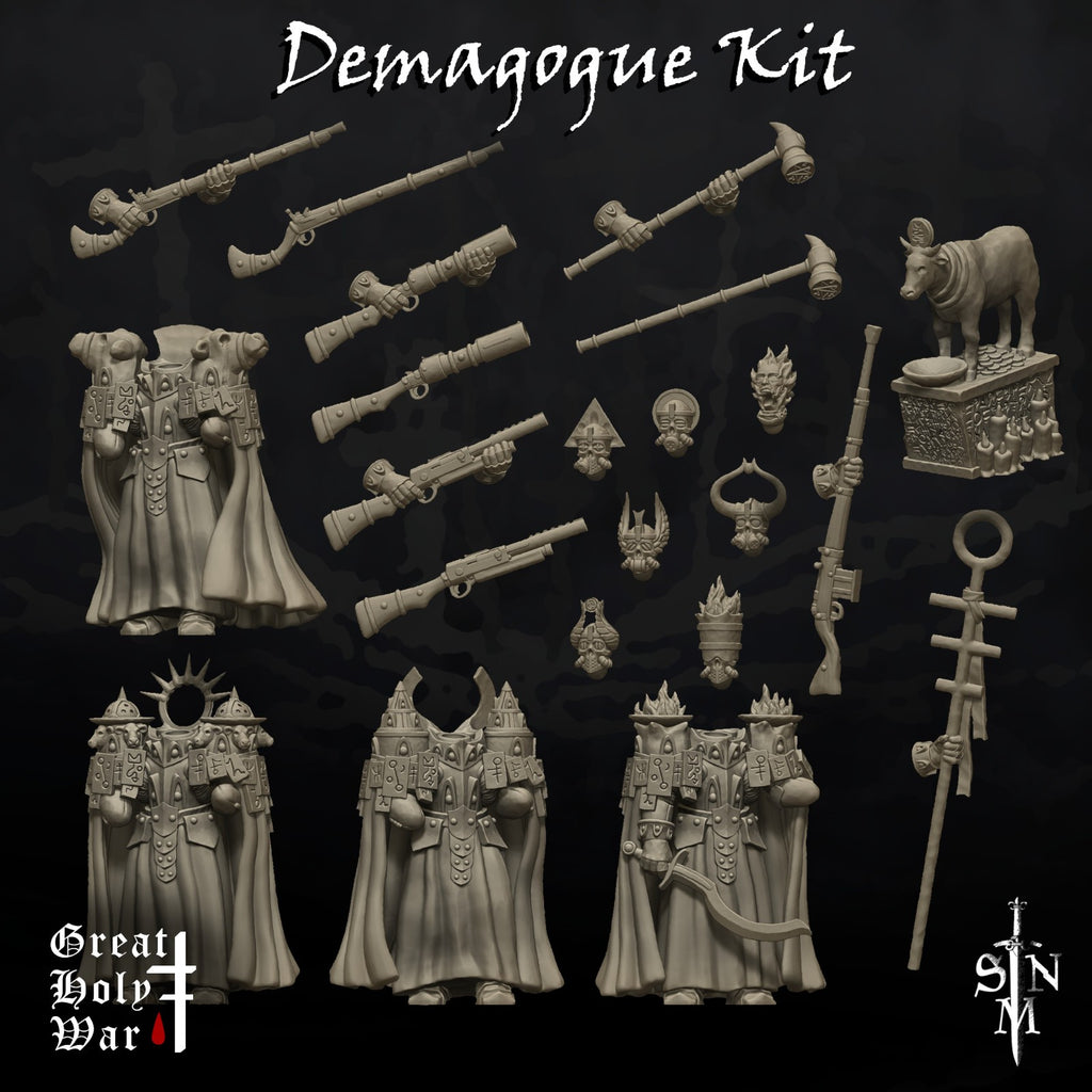Great Holy War Demagogue Kit - Dark Prelate - Sactimonious Thaumaturgist