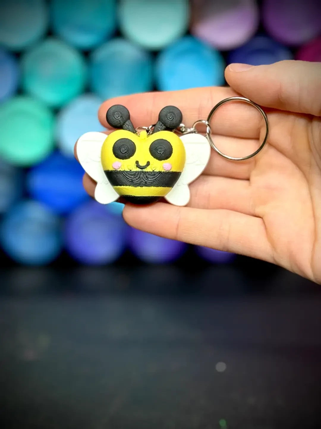 Bee Mine - Candy Box, Magnet, or Keychain (unpainted)