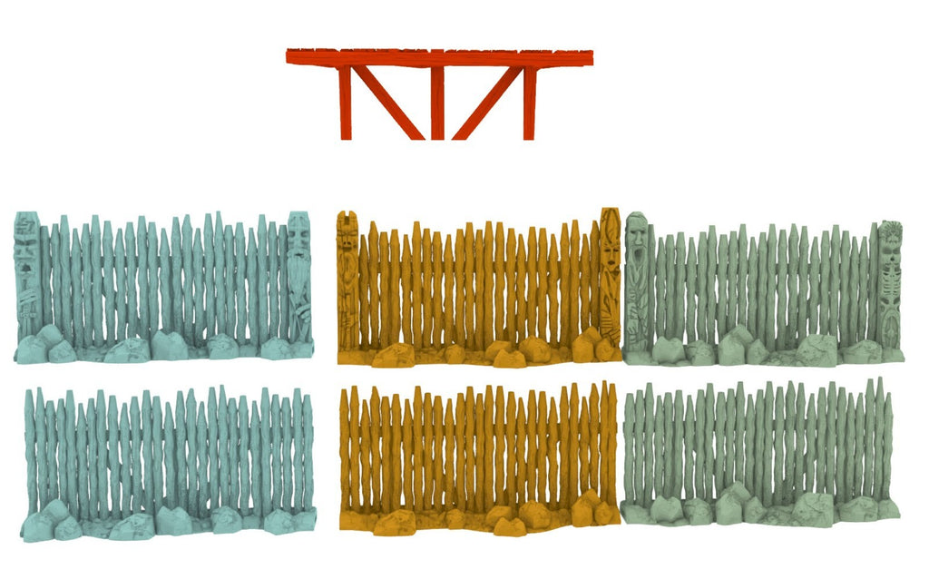 Last Chance Outpost with ALL Expansions TErrain Building