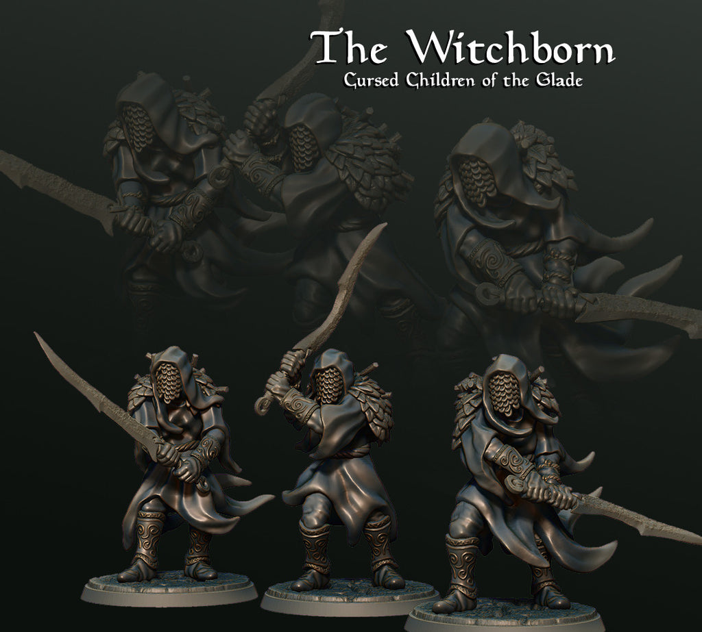 The Witchborn - Cursed Children of the Glade - Greatsword Infantry