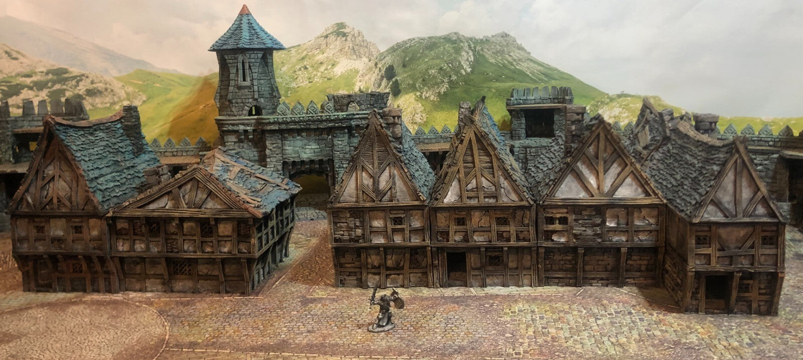 Timber Frame Row Houses   with Bits - Home Units for Village or Hamlet