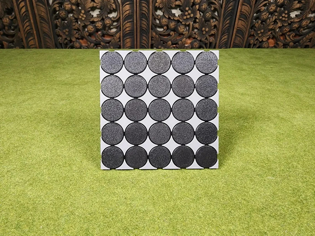 25mm Round To 25mm Square Base Conversion Movement Trays - Wargaming Old School