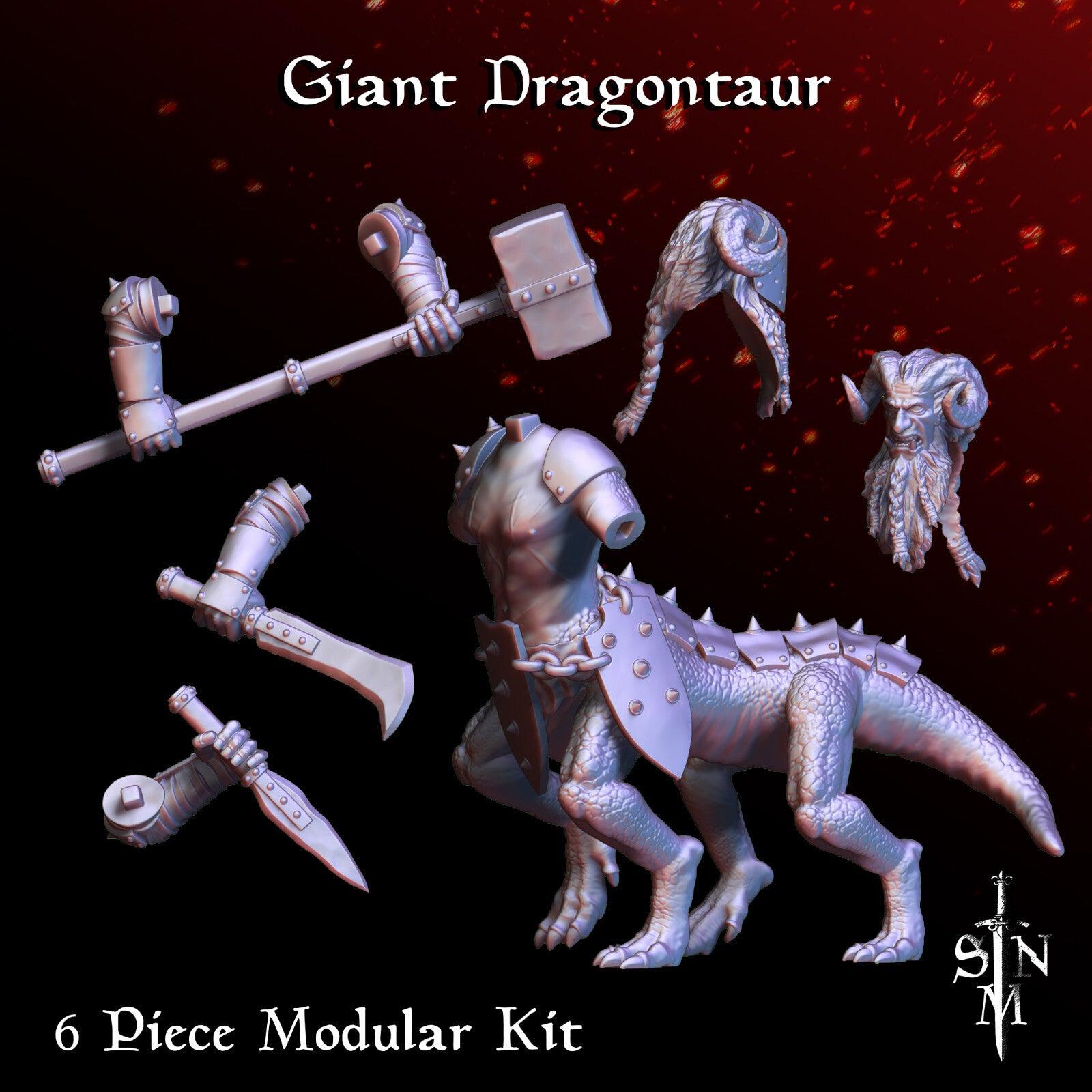 Giant Dragontaur - Monstrous Centaur Beast