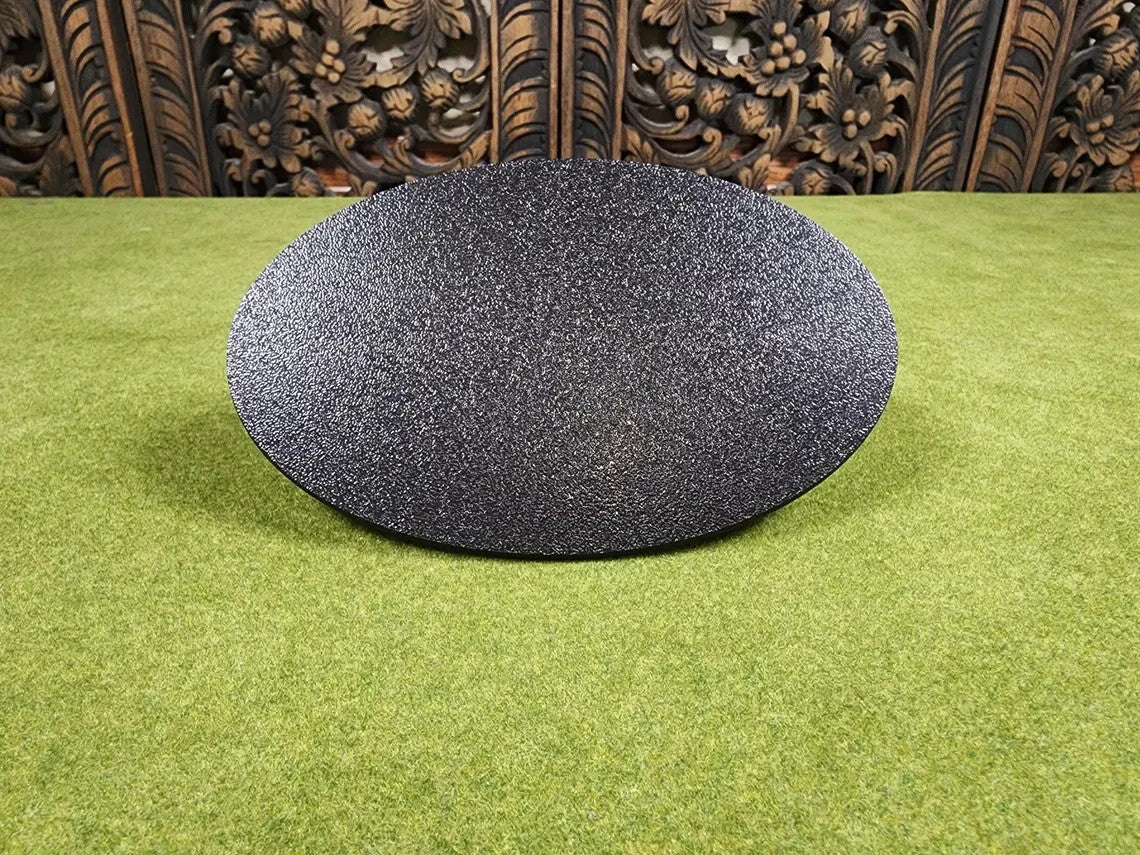 170x105mm Oval Bases - Plain Beveled Bases - Wargaming Old School Bases