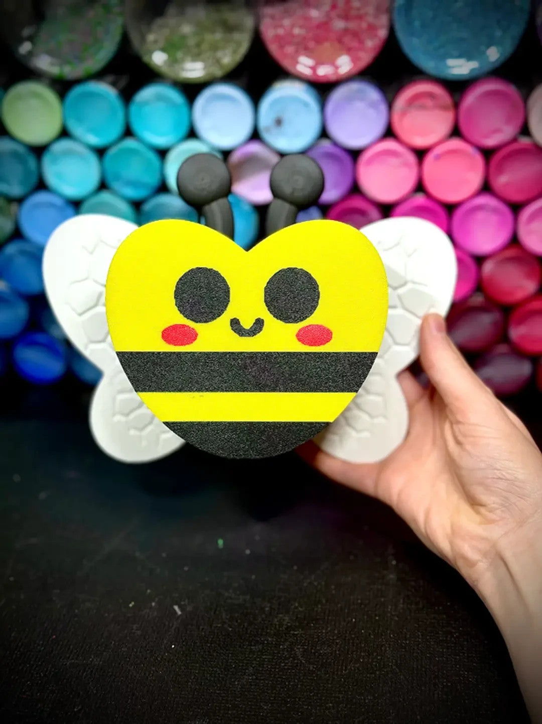 Bee Mine - Candy Box, Magnet, or Keychain (unpainted)