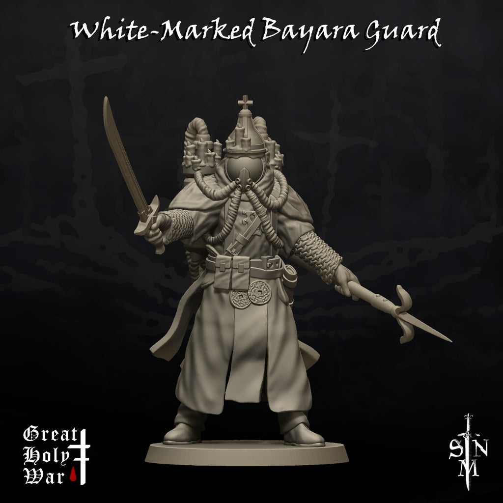 Great Holy War White Marked Bayara Guard - Imperial Ranger - Trench Commander