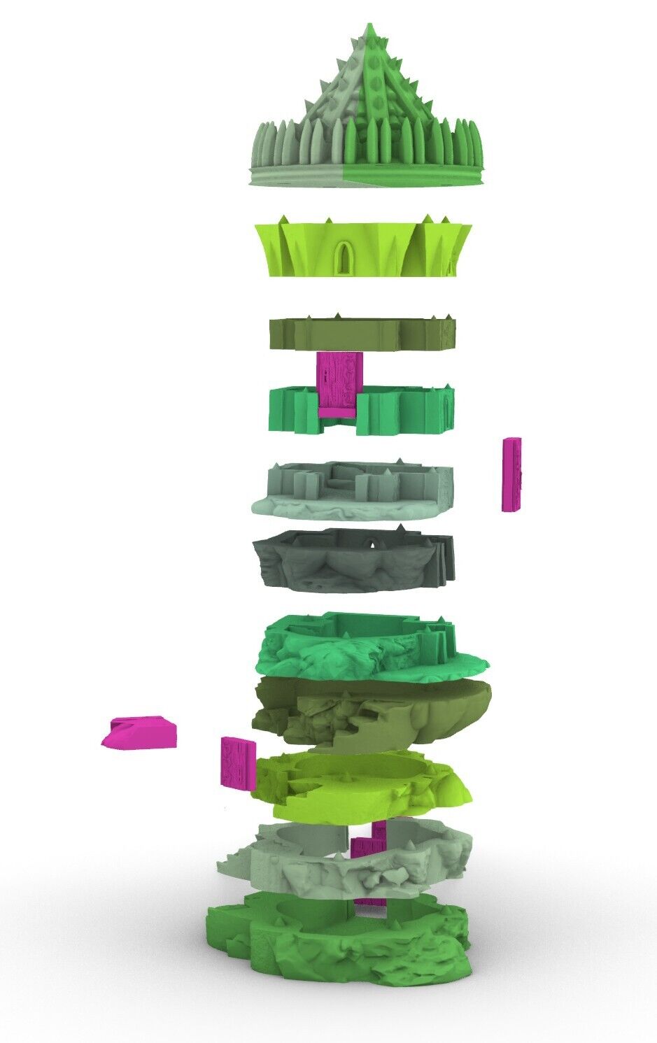 Drow House 5 - Matriarch Family Dwelling - Noble Home - Cliffside Castle