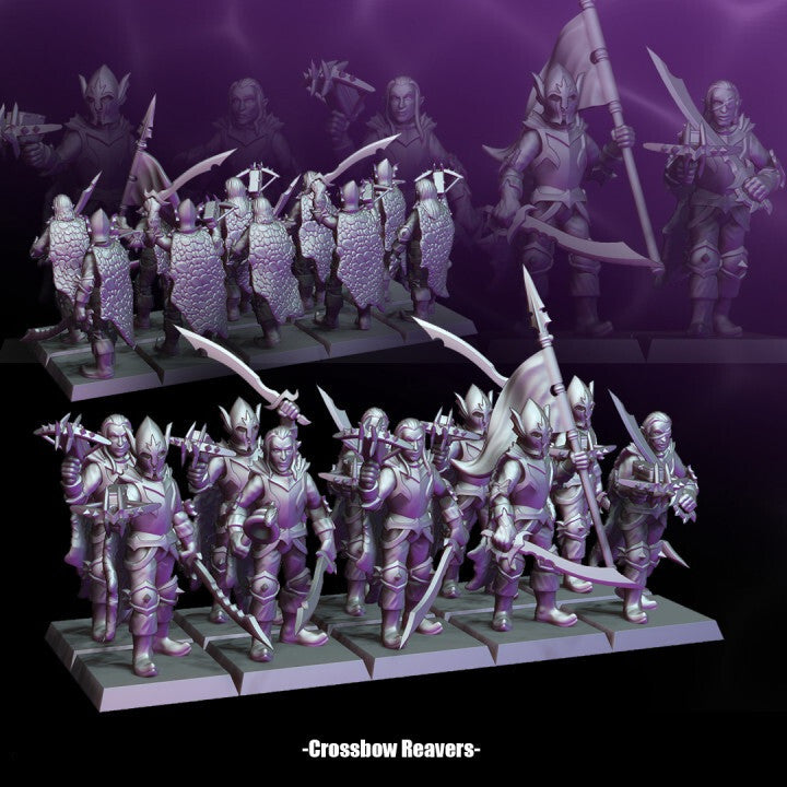 Dark Elf Reavers - Hand Crossbow Infantry