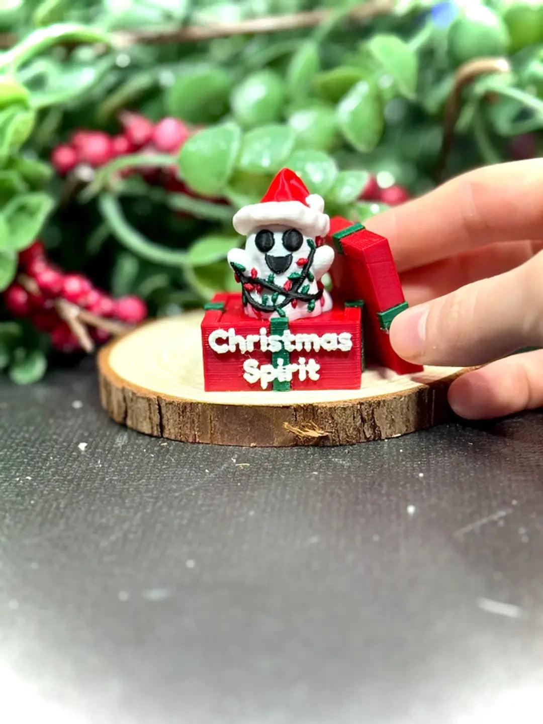 Cheeky Christmas Ornament Collection - Cute Tree Hangers Christmas (unpainted)