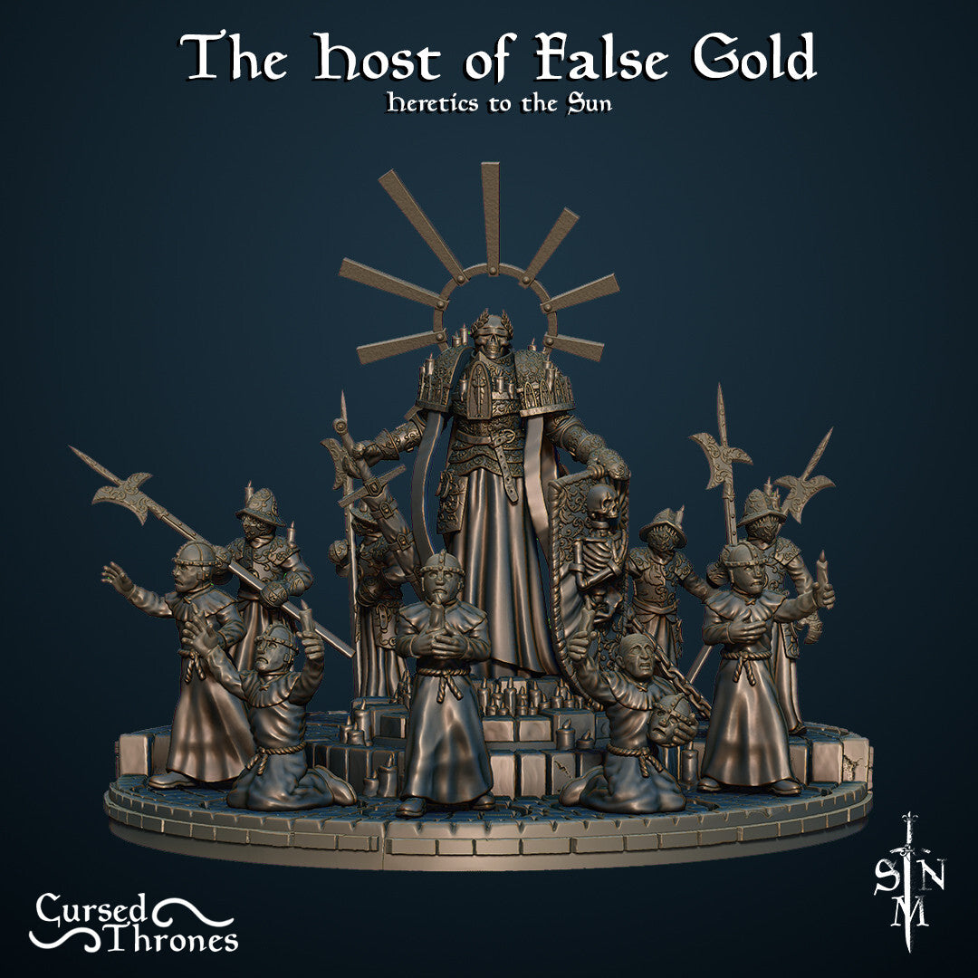 The Host of False Gold - Heretics to the Sun - Crusade Pilgrims