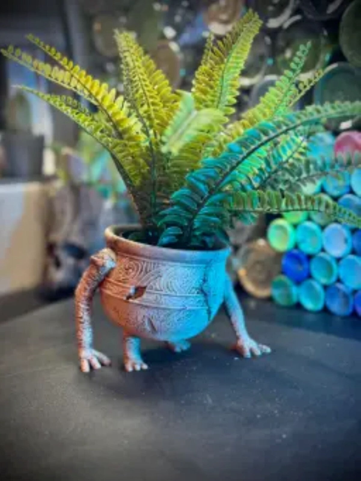 Pot Boy Planter - Unique Foliage and Garden Pot - Succulent Holder
