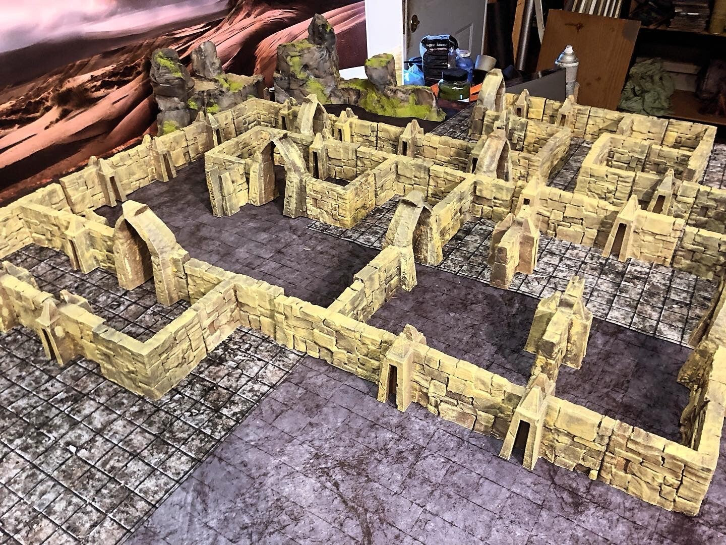 Catacomb Magnet Wall Set Terrain