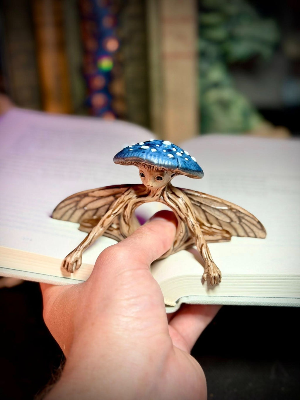 Mistfae Page Spreader - Fantasy Decor - Book Decor (unpainted)