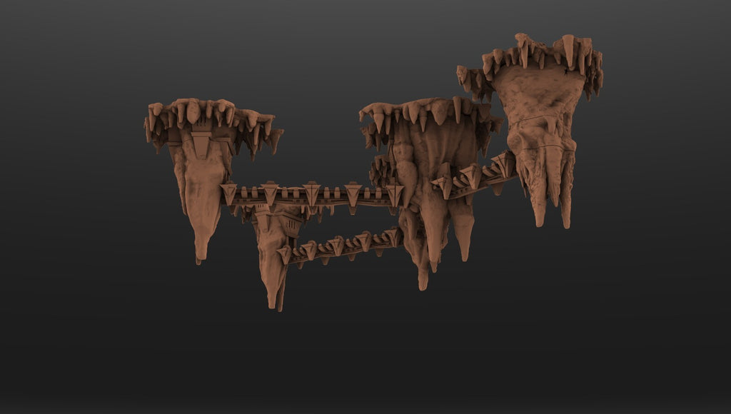 Fortified Stalactite & Bridge Compound