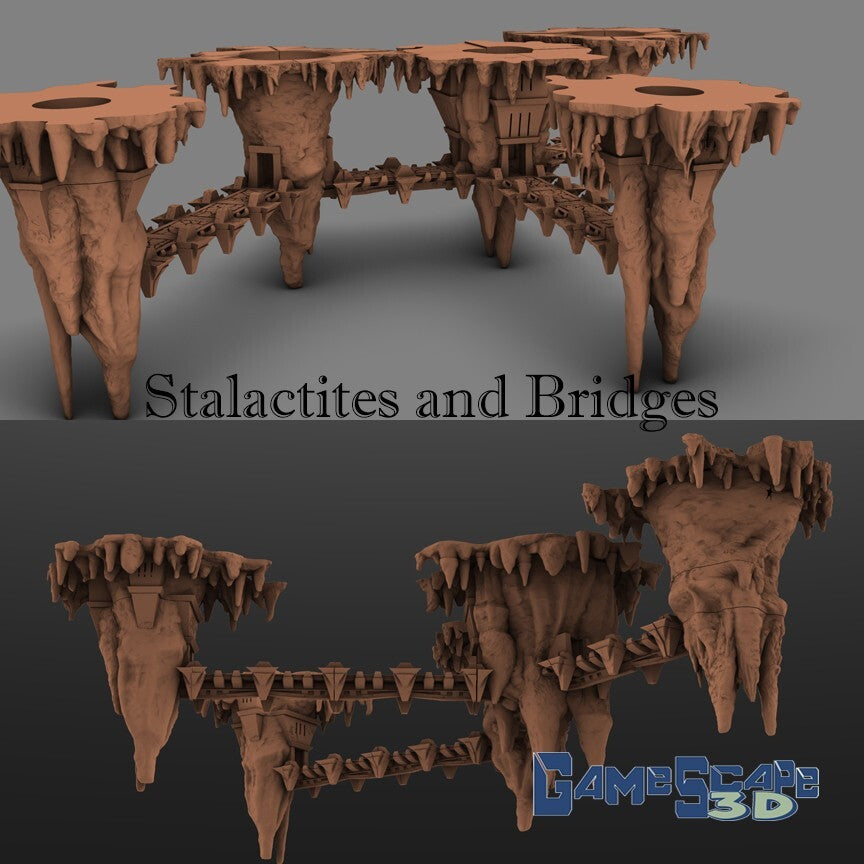 Fortified Stalactite & Bridge Compound