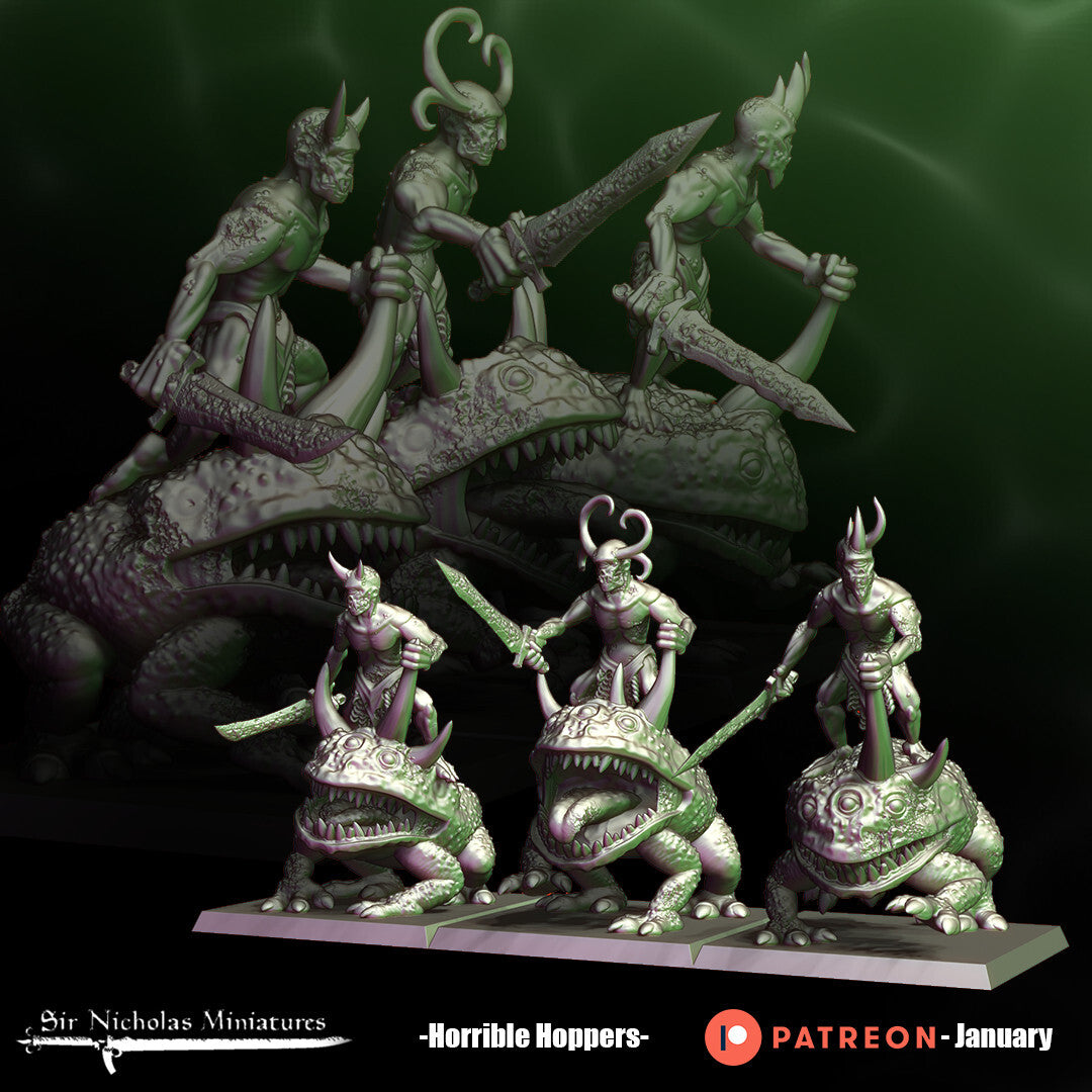 Horrible Hoppers - Demon Frog Knights