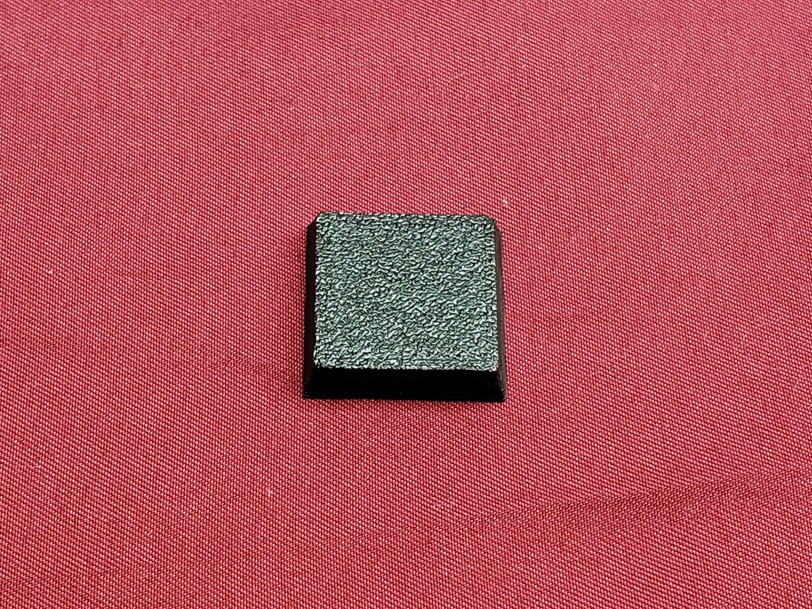 20mm Square Bases - Plain Beveled Bases - Wargaming Old School Bases