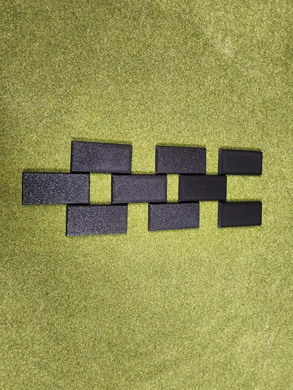 30x60mm Square Bases - Plain Beveled Bases - Wargaming Old School Bases