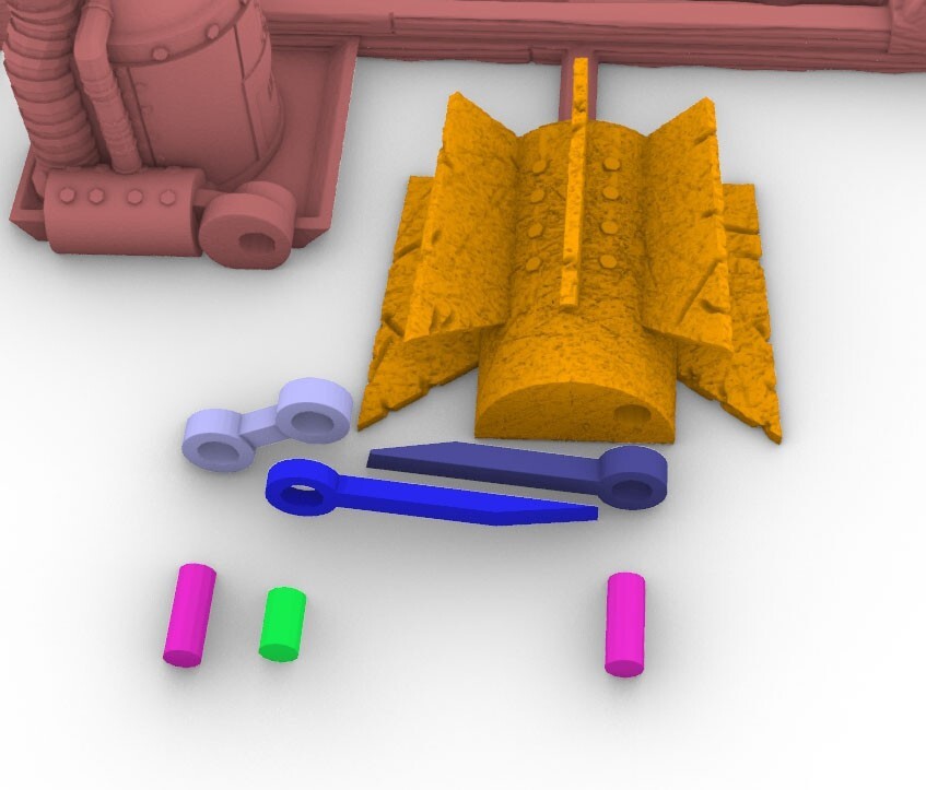 Darkage River Steam Ferry - Wooden Barge -Passage Boat -Tethered Crossing Device