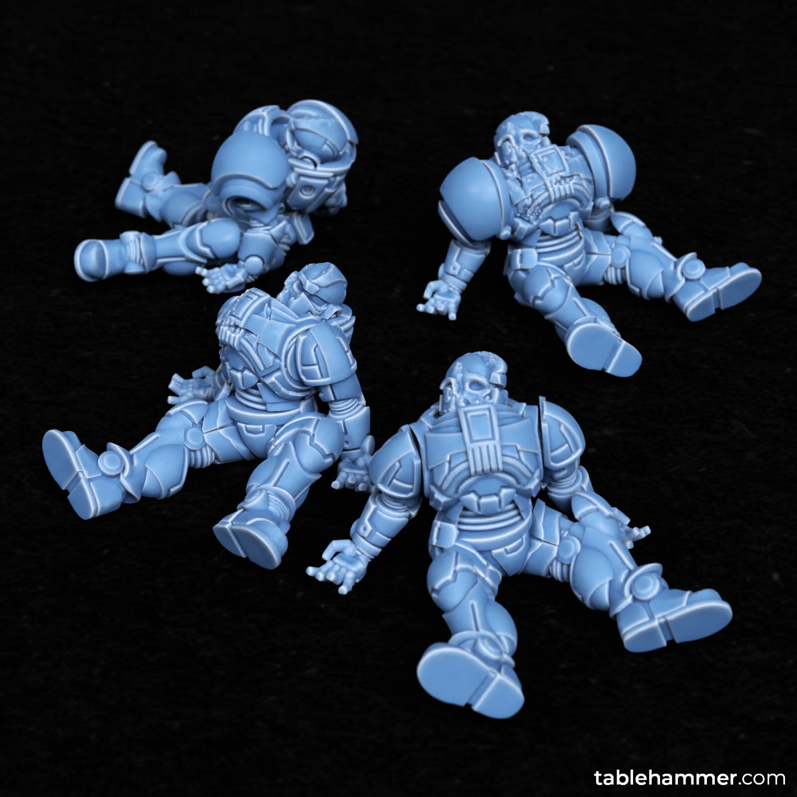 Corpses, crashes, casualties - Human super soldiers