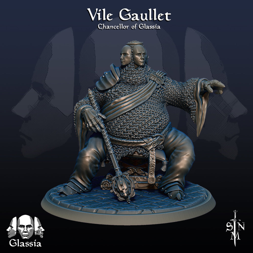 Vile Gaullet - Chancellor of Glassia