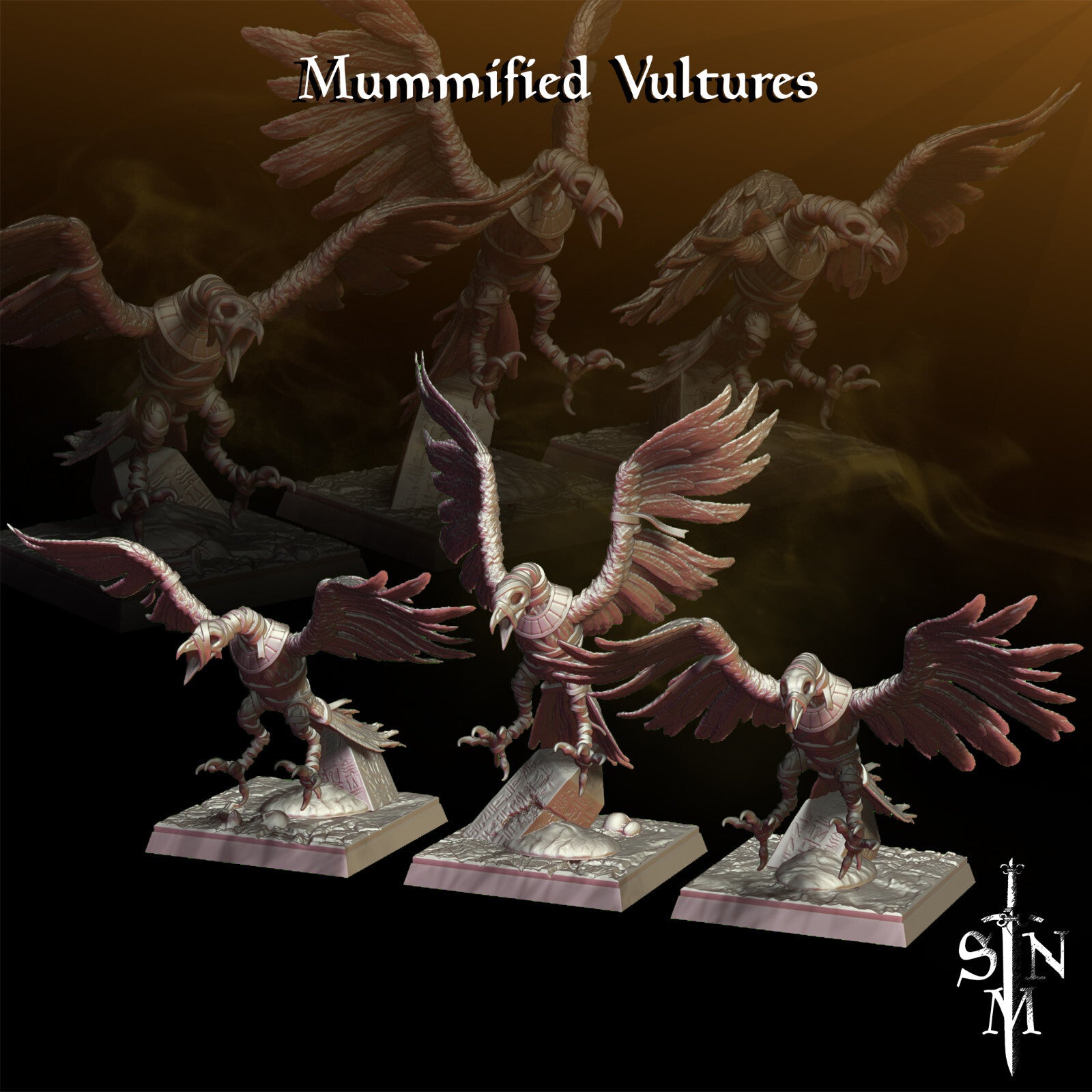 Mummified Vultures - Carrion Eaters of the Dunes