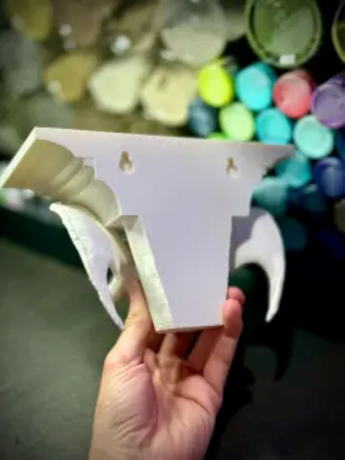 Small Dragon Shelf - Accessory Holder - Gargoyle Wall Decor Shelving Unit