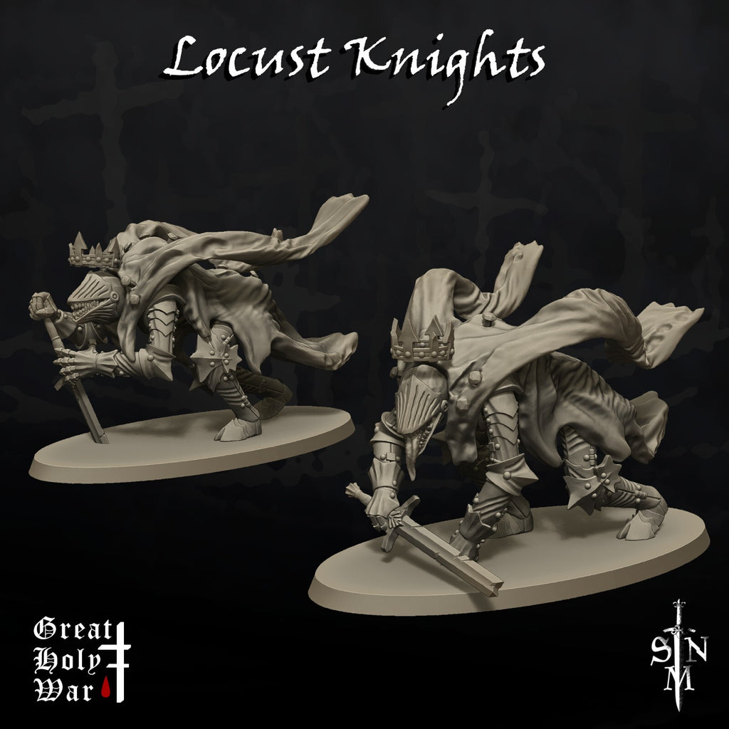 Locust Knights - Spawn of Chaos - Crowned Mutant Swordsmen - Path of the Beast