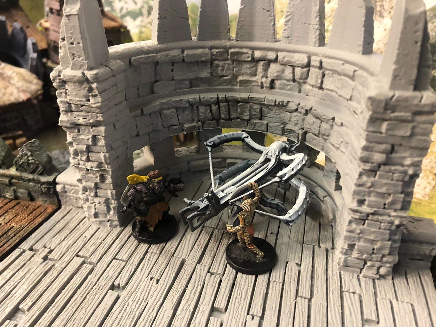 Expansion Citadel Wall Straight Half Tower