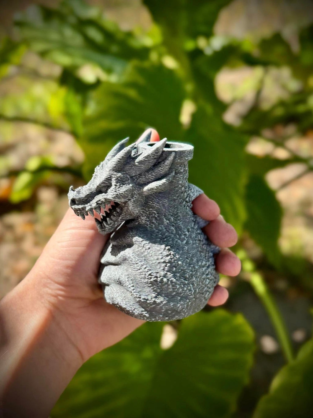 Dragon Potion Bottle - Magical Elixir  - Potion of Draconic Might (unpainted)