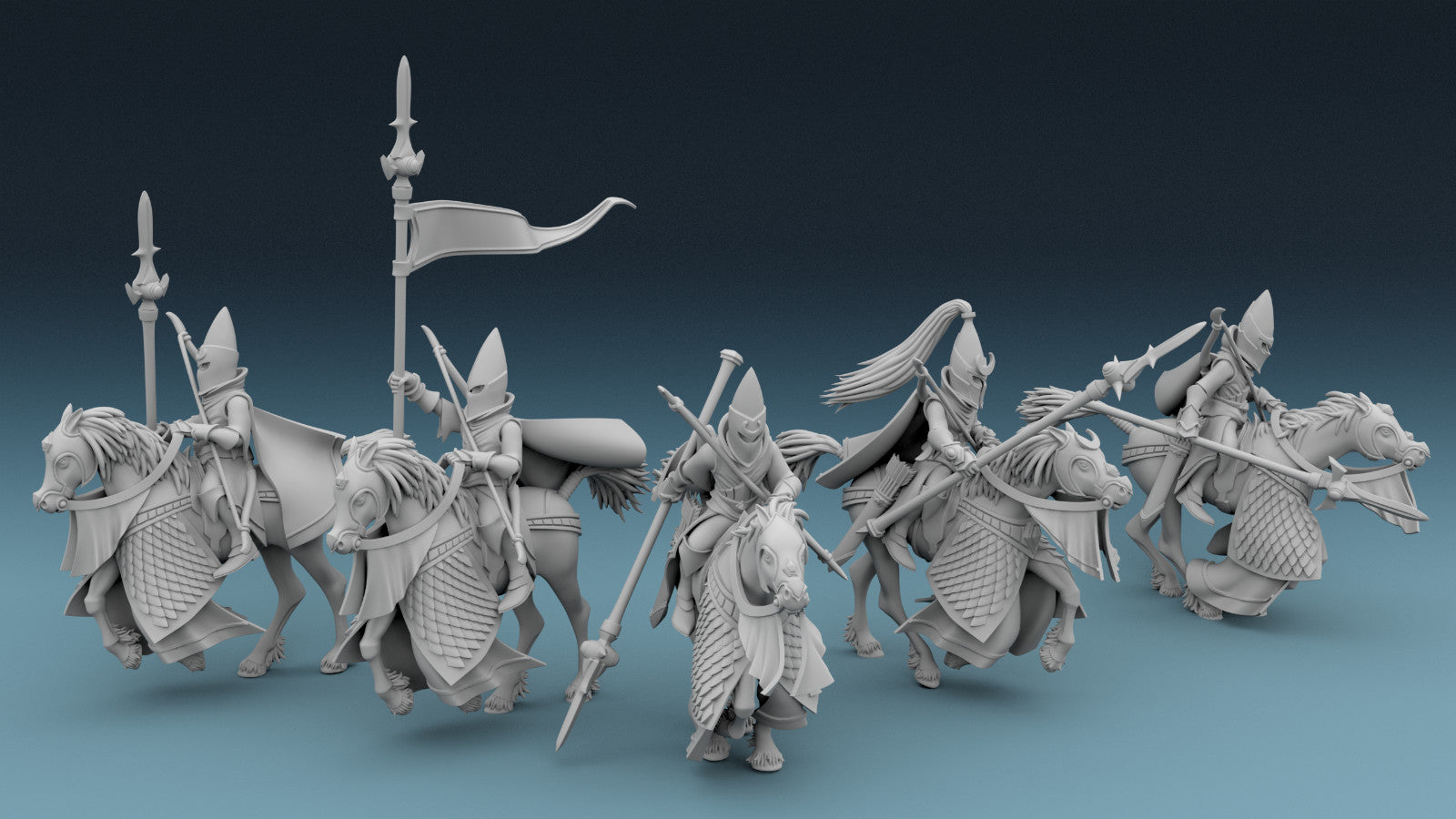 Elven Horse Scouts - Mounted Archers - Elf Light Cavalry