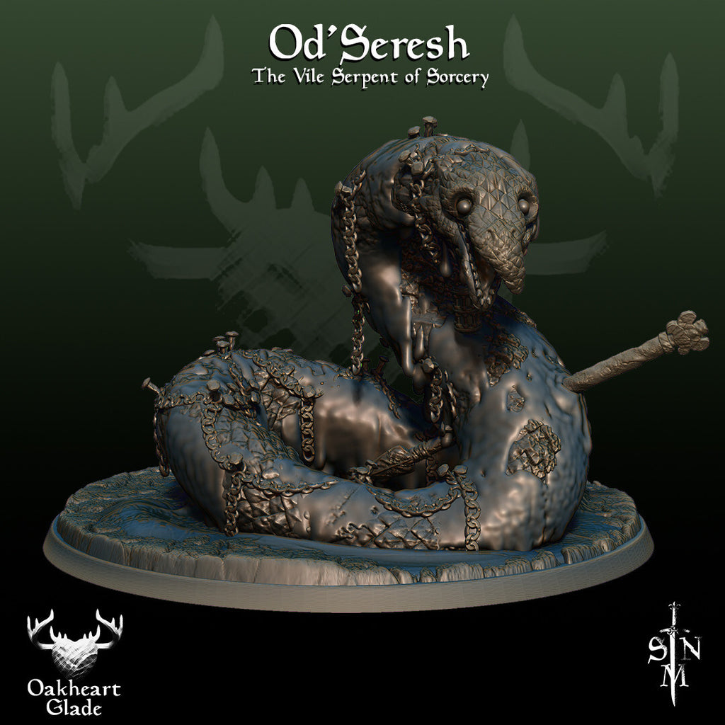 Od'Seresh - The Vile Serpent of Sorcery - Zombie Snake