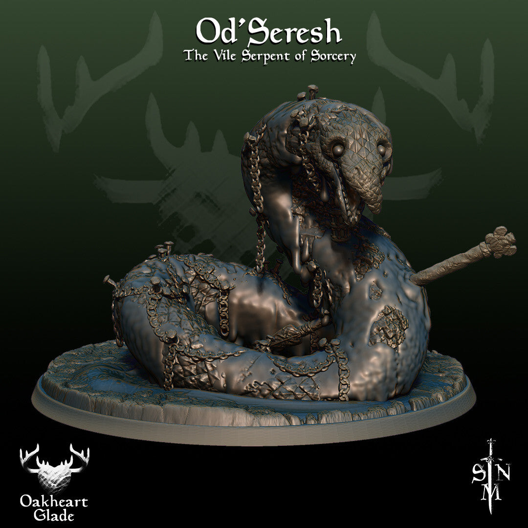Od'Seresh - The Vile Serpent of Sorcery - Zombie Snake