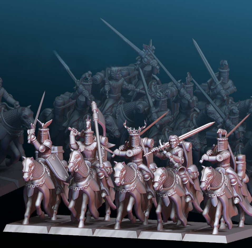 Knights of the Quest - Knights with Two Handed Swords